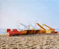 Feierabend <br> Öl auf Leinwand, 50 x 60 cm